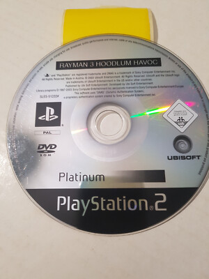 Jeu PlayStation 2 – Rayman 3 : Hoodlum Havoc – (Sans Notice, Bon État)