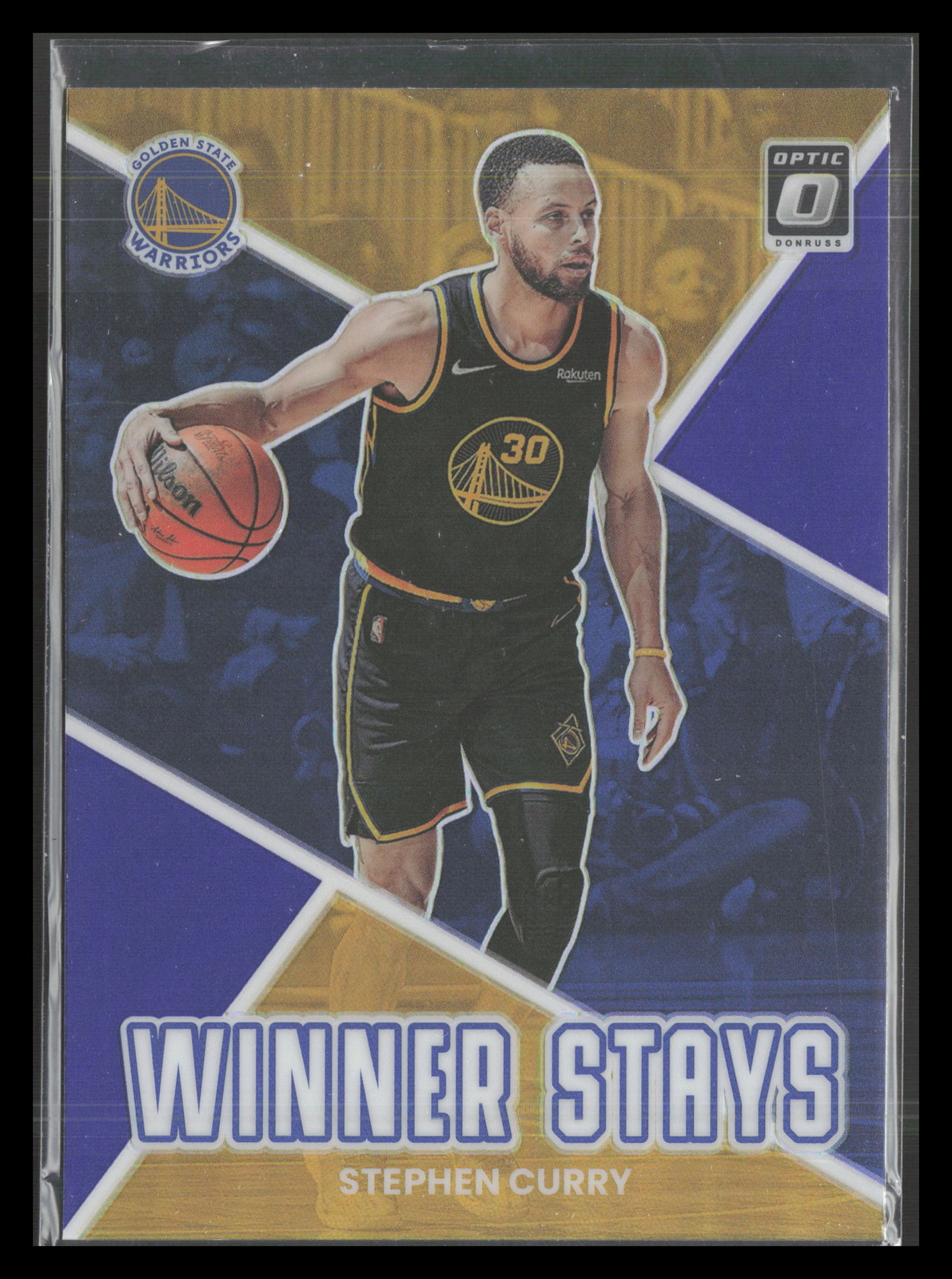 2022-23 Donruss Optic Winner Stays Purple #18 Stephen Curry