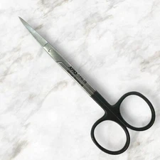Supercut Iris Scissors, 4-1/2", Curved, Non-Serrated, Premium German Stainless