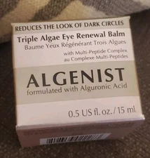 Algenist Triple Algae Eye Renewal Balm- 15ml- With Multi-Peptide Complex*New