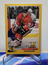 2003-04 Topps Hockey TYLER ARNASON #58 GOLD PARALLEL SP 22/50