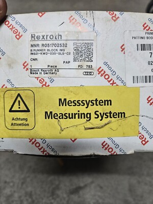 Bosch Rexroth R051702532 Linear Measuring System, MEASURING SYSTEM, New/New
