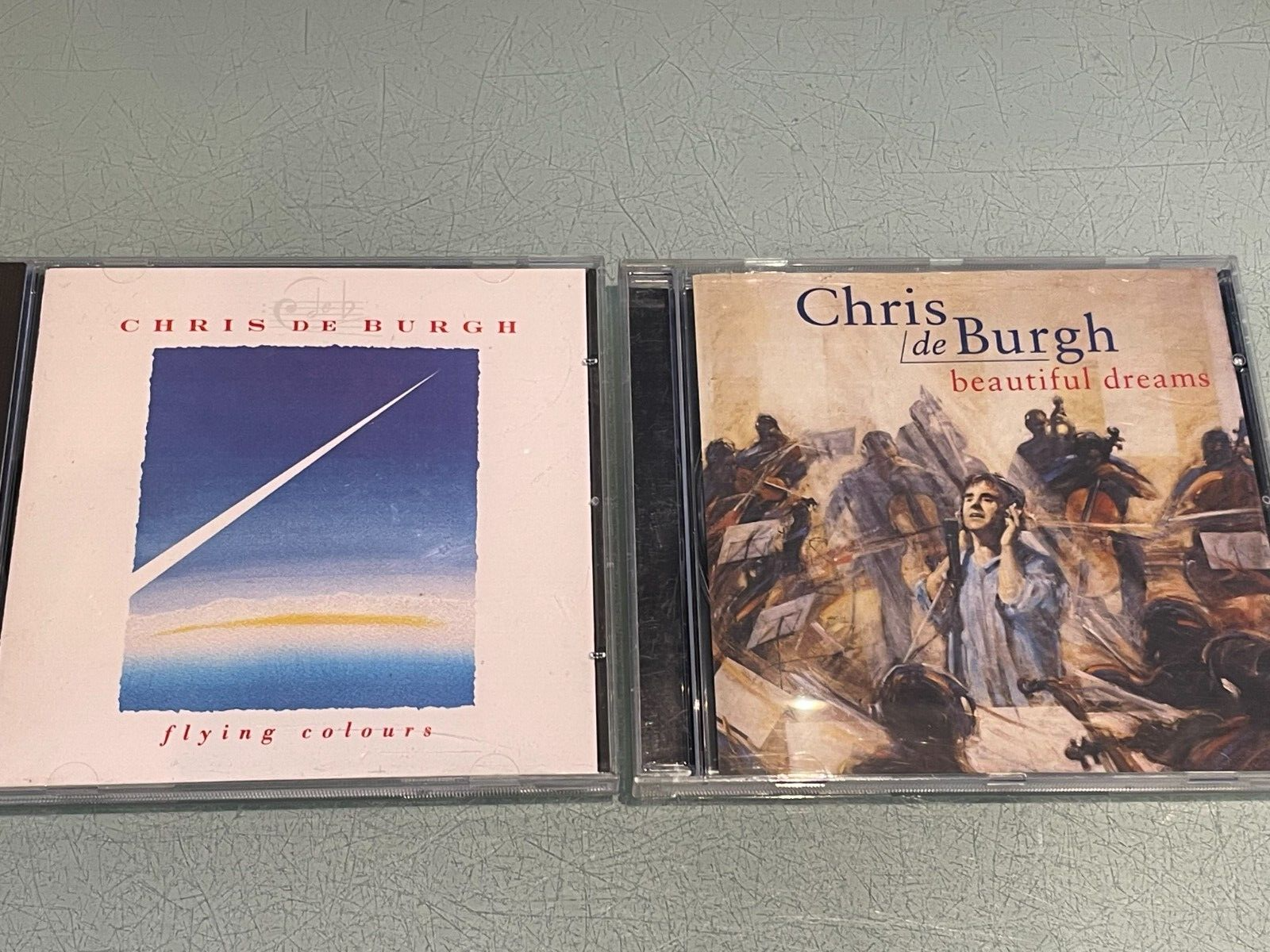 Chris De Burgh - Quantity 2 CD Albums - Flying Colours & Beautiful Dreams