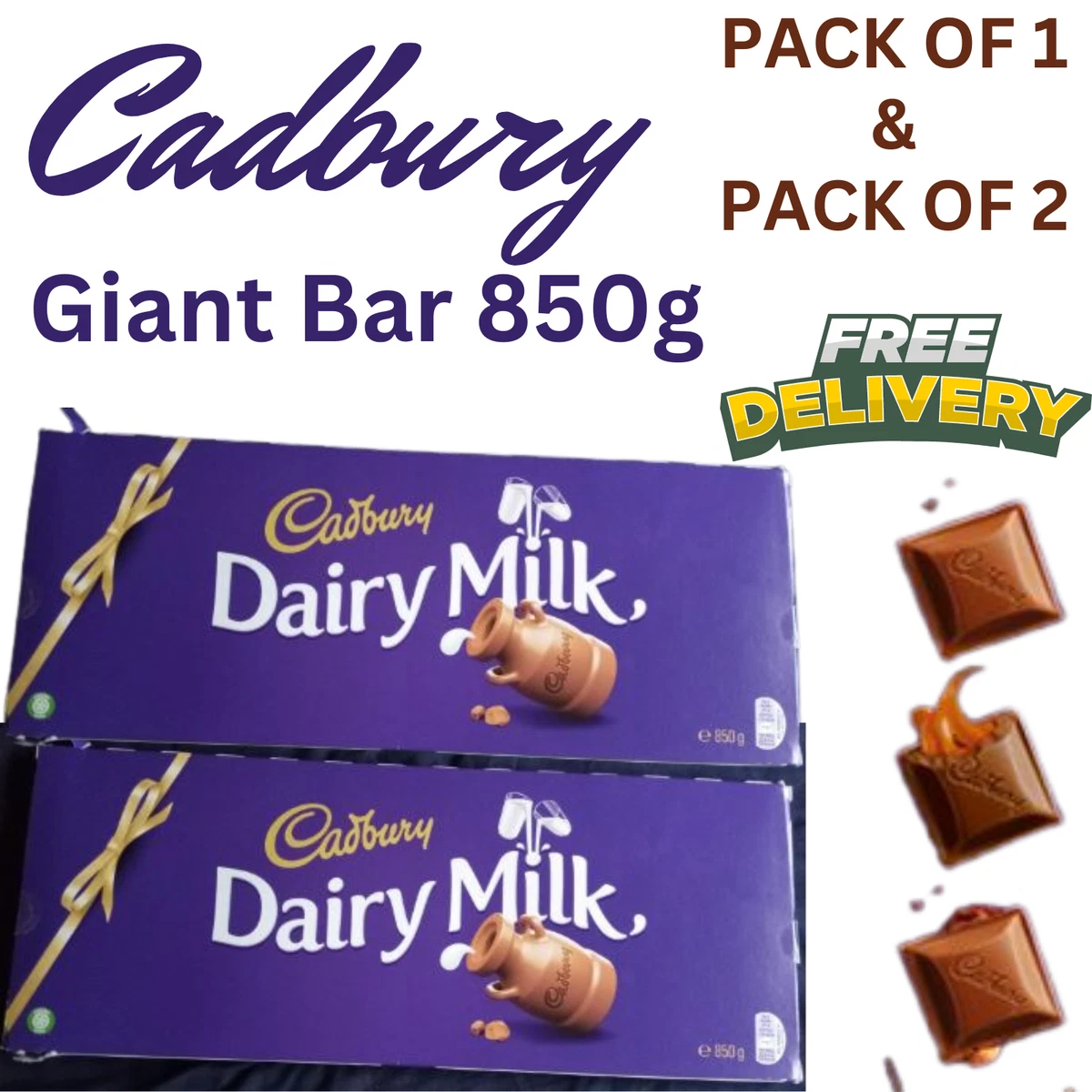 Giant cadbury bar deals