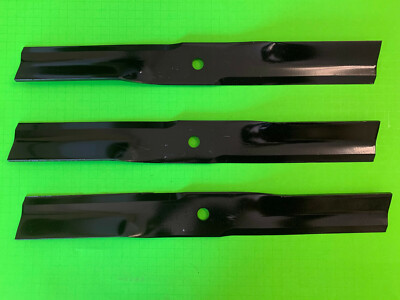 Set 3 Blades Woods Rm360 Rm550 60 Grooming Finish Mowers Replace kt Ebay