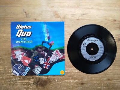 Status Quo The Wanderer / Can't Be Done EX 7'' Single Vinyl Record QUO16