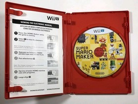 Super Mario Maker (Nintendo WII U, 2015) Clean, Ships Today!