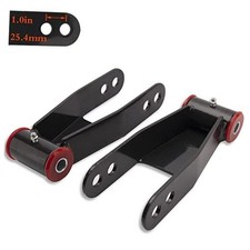 2" Rear Drop Lowering Shackle - 2 Inch Drop Shackles for Silverado 1500 Sierra