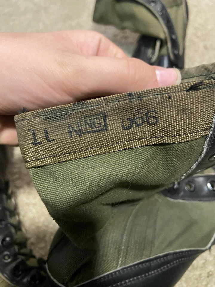 Botas de Selva con Suela Vibram del Ejército de los Estados Unidos Talla 11N Nuevas Foto 3 de 4