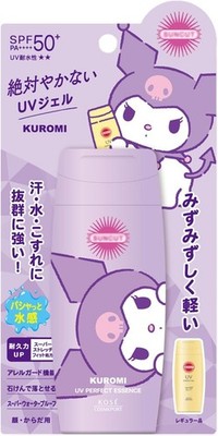 KOSE x Sanrio Kuromi Perfect UV Gel Sunscreen 80g SPF50+ PA++++ Japan