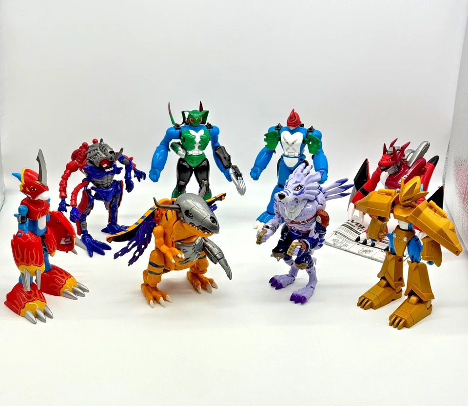 Digimon Adventure Tamers Digivolving Figuren - Bandai 1999 2000 2001 Vintage - Bild 1 von 1