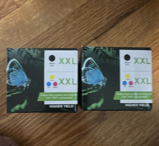 XXL Compatible Printer Ink Cartridges 2-Pack Black Tri-Color