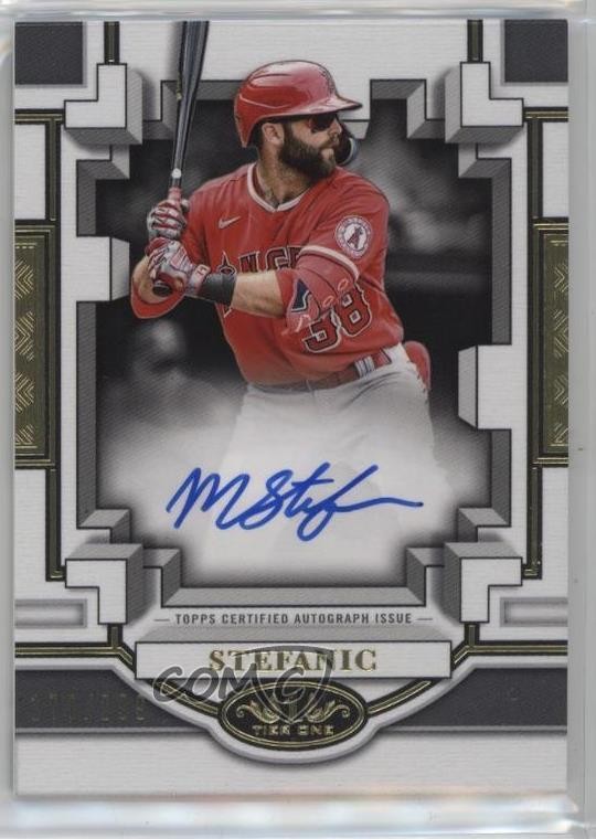 2023 Topps Tier One Break Out /299 Michael Stefanic #BOA-MST2 Rookie Auto RC je7