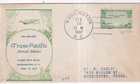 C21 China Clipper over Pacific First Day Cover