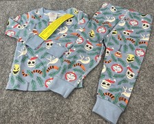 Hannah Andersson Disney Nightmare Before Christmas Pajama Set 2T NEW 100 cotton