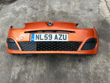 2009 RENAULT TWINGO FRONT BUMPER + GRILLE IN ORANGE