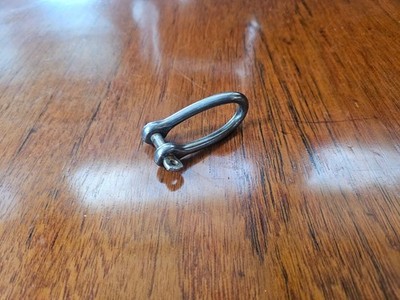 Wichard 1/4'' Twisted Shackle Self-Locking Pin  - 2 3/8'' Length