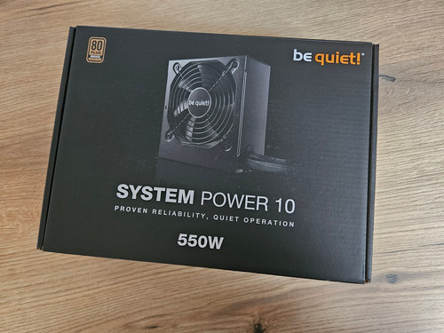 be quiet! System Power 10 550W 80 Plus Bronze PC-Netzteil