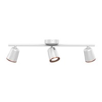 Deckenleuchte Deckenlampe KüChenleuchte 3 Flammig Verstellbar Weiß LED L 60,5 Cm