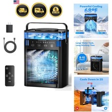 Portable Air Conditioner, Mini Air Conditioner Portable AC Unit with Remote, ...