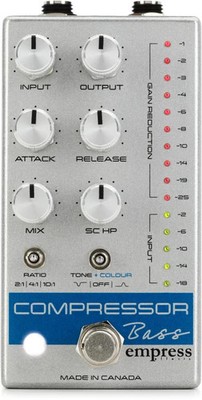 Empress Effects Bass Compressor Pedal - Silver