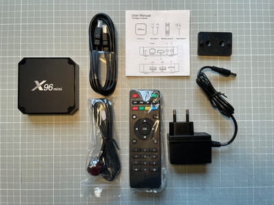 X96mini Android 9 Smart TV BOX Dual WIFI BT HDMI2.0 4K Quad Core Media Player