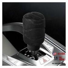 Car Gear Shift Knob Cover Universal Automotive Gear Lever Handle Black