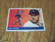 ALEX YOUNG   ROOKIE  2020 TOPPS ARCHIVES   BASEBALL CARD  #61. rookie card picture