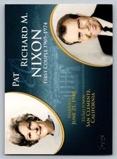 2008 Topps Updates & Highlights First Couples  Richard M. Nixon /Pat Nixon FC-35