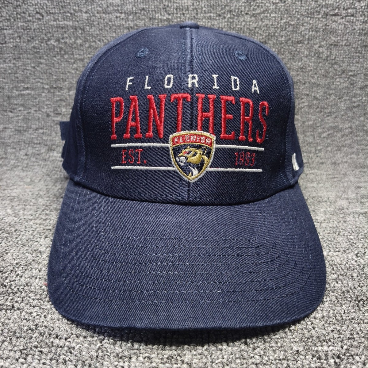 '47 Brand Florida Panthers NHL Navy Strapback Curved Bill Hat Cap