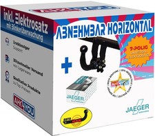 AUTOHAK AHK für VW Polo Fließheck III 6N 6N2 99-01 hori. + 7-pol ES ABE