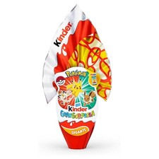 UOVO DI PASQUA 2026 KINDER  POKEMON 320 GR  CON SORPRESA PIKACHU EVEE O MEOWTH