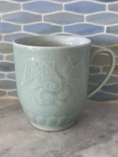 Celadon Fish Koi Goldfish Coffee Cup Japan