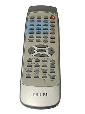 Genuine PHILIPS 314105883761 Remote Control For TV / AV / DVD Tested Works