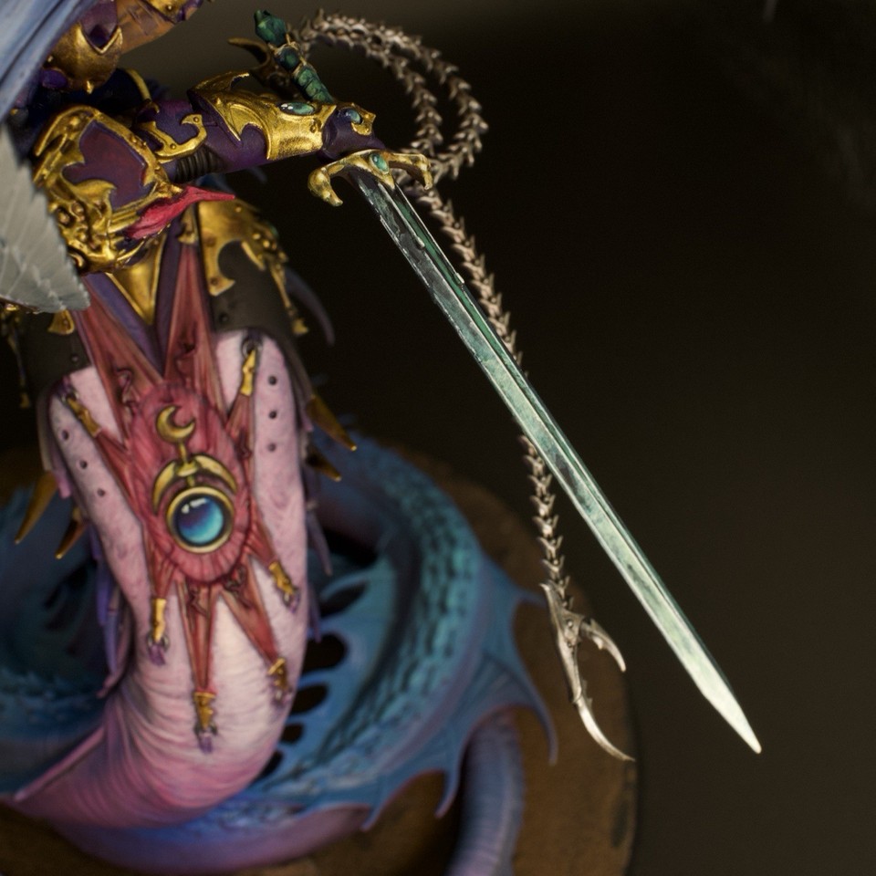 Fulgrim Daemon Primarch Pro lvl [Commission] Warhammer 40k Emperor's ...