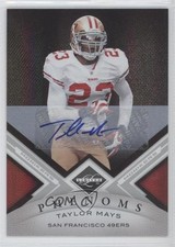 2010 Panini Limited Phenoms Monikers Silver 185/199 Taylor Mays #196 Auto 0m0