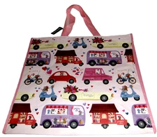 VALENTINE'S DAY Reusable Tote Bag~20" X 18" X 8"~DELIVERING VALENTINE'S DAY LOVE