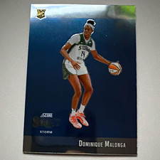 Panini 2025 Select WNBA Score Select Throwback Dominique Malonga Storm RC #8