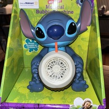 Disney Stitch No-Spill Musical Bubble Machine by Little Kids Inc. Plays Music