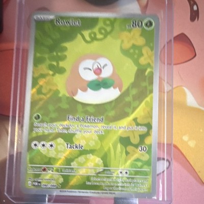 Pokémon Rowlet 224/SM-P 2024 Promo Holo Basic Grass 80 HP English