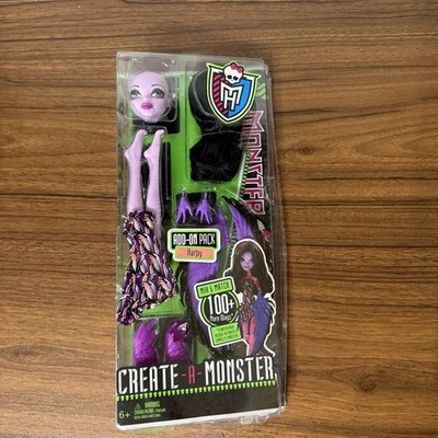 Monster High Create A Monster CAM Harpy Add On Pack -Damaged package