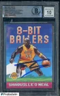 Shaquille O'Neal Signed 2025-26 Topps 8-Bit Ballers #8B21 BGS BAS 10 AUTO
