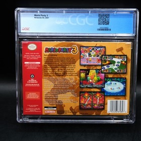 CGC 8.5 A+ Mario Party 3 Nintendo 64 N64 New 2001 Factory Sealed Graded PSA VGA