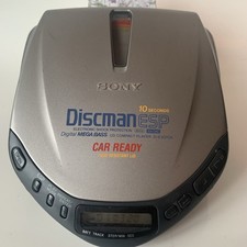 Sony D-E305 Discman Portable CD Player  Tested Japan Rare Used No Accessories 