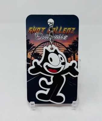 FELIX the CAT Full Body Sign Rubber Keychain Car Home Job Keys