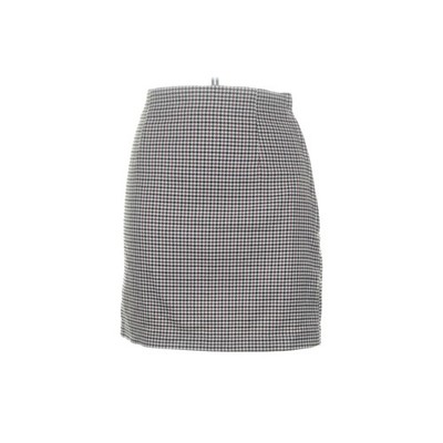 H&M, Rock, Größe: 36, Mehrfarbig, Elasthan/Polyester/Viskose, Hahnentritt #fwE