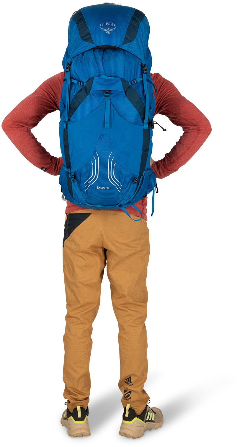 Osprey Exos 58 Pack - Men's - Color Dark Charcoal - Size L/XL (Freeship)