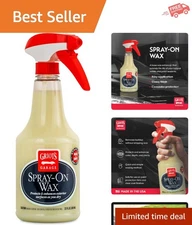 Griot’s Garage 22oz Spray Wax - Quick Shine & Paint Protection for All Vehicles