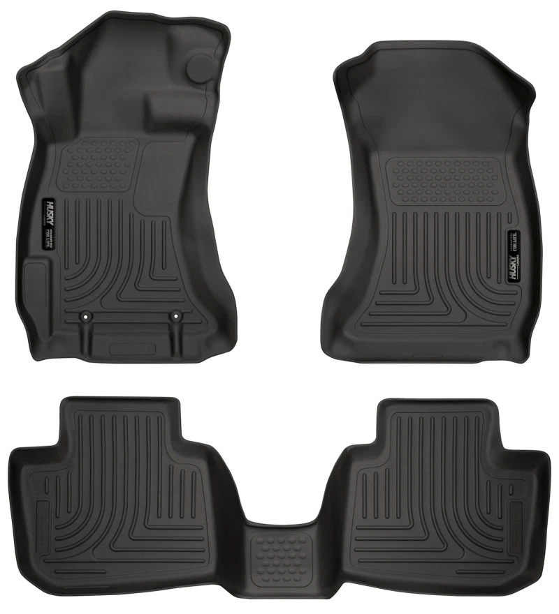 Husky Liners 99801 WeatherBeater Combo Floor Liners for Subaru 12-14 Impreza - Image 2 of 4