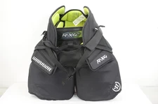 Warrior Ritual X4 E+ Intermediate Goalie Pants Size MED/LG Black (0801-4283)